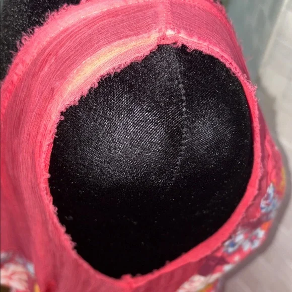 Like New- Free People Floral Sheer Mini Dress, size medium- final sale price - Picture 6 of 17